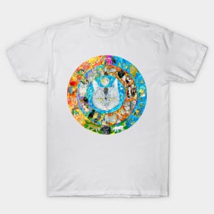 The CAT mandala T-Shirt